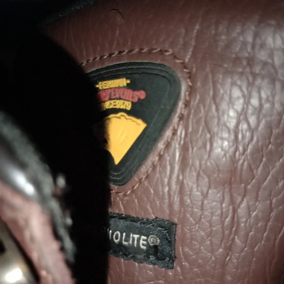 Brown & Black Leather Boots - Picture 5 of 7